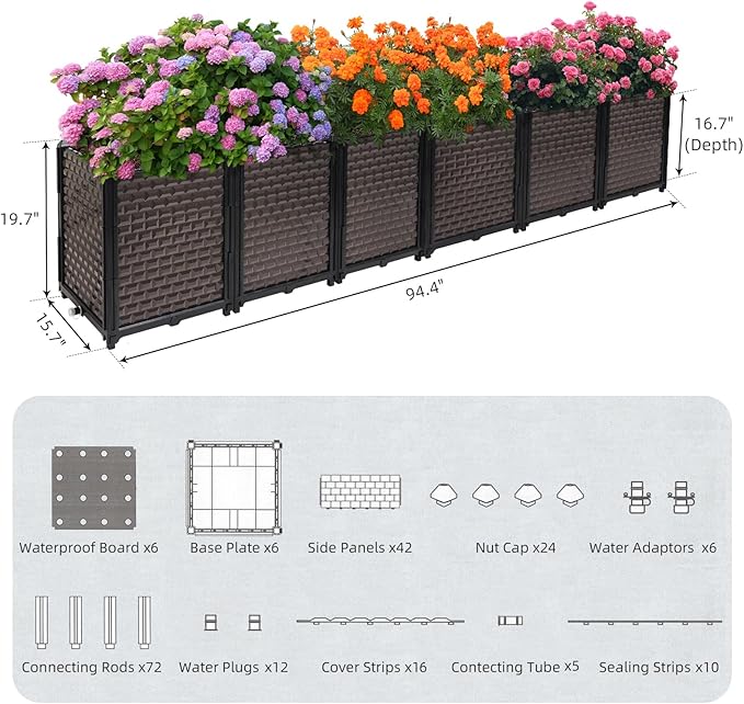 Large Planters for Outdoor Plants - Image 4