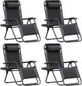 Homall Zero Gravity Chair Patio Folding Lawn Outdoor Lounge Gravity Camp by Homall