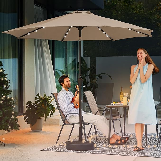 JEAREY 9FT Outdoor Patio Umbrella - Image 2