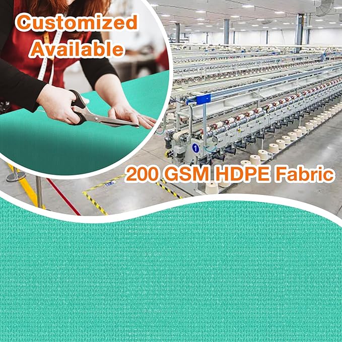 Artpuch Outdoor Pergola Shade Cover 8' X 16' Sun Shade Cloth - Image 2