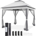 Yaheetech 11x11 Pop Up Gazebo Outdoor Canopy Shelter, Instant Patio Gazebo Sun by Yaheetech