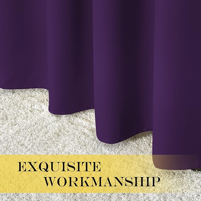 NICETOWN Blackout Curtains 120 inch Length - Image 5