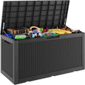 Outdoor Storage Box, Resin Deck Boxes Indoor and outdoor, Waterproof Storage by NBYSGO