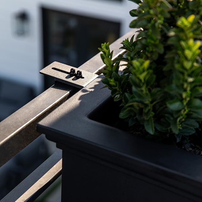 Veradek Brixton Series Plastic Railing Planter - Image 7