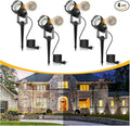 L LOHAS LED 5W Dusk to Dawn Outdoor Lighting, Auto On/Off 6000K Landscape by LLOHASLED