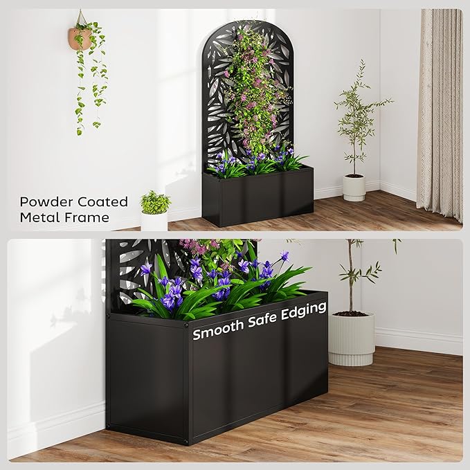 Outsunny Metal Raised Garden Bed - Image 6