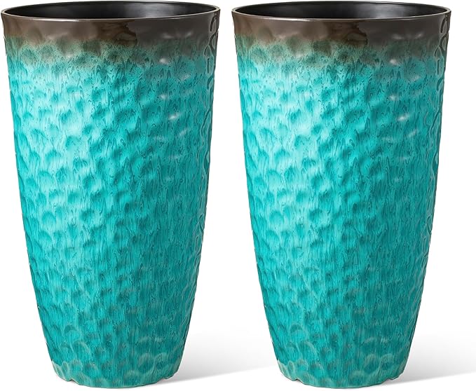 Glitzhome 23.75" H Large Planters by Glitzhome