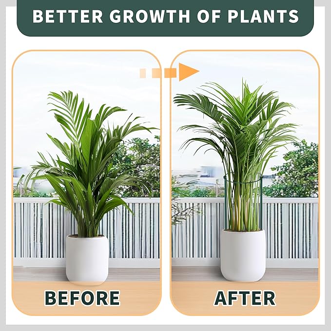 TCBWFY Plant Support Stakes for Large Heavy Plants, Interlock Garden Supports - Image 5