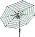 Best Choice Products 10ft Solar Polyester LED Lighted Patio Umbrella w/Tilt by BestChoiceProducts