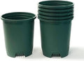 3 Gallon 6-Pack Plant Pots Nursery Pot Green Plastic Planters by CottaPlanters