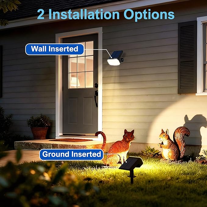 Solar Lights Outdoor Waterproof IP65, Super Bright LED - Image 8
