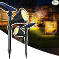 JSOT Solar Spot Lights Outdoor Waterproof, Outdoor Landscape Spotlights Flood by JSOT