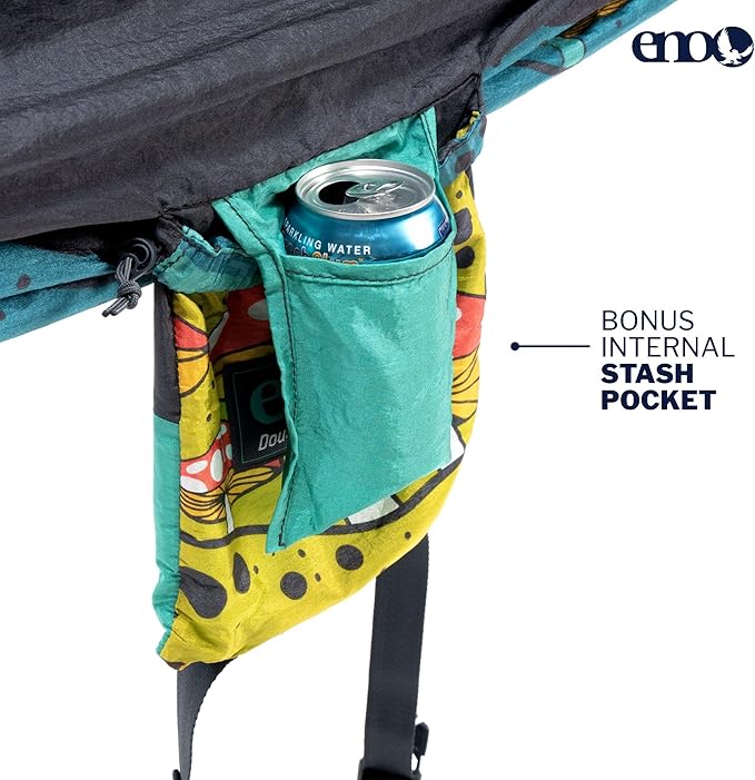 ENO, Eagles Nest Outfitters DoubleNest Lightweight Camping Hammock, 1 to 2 - Image 3