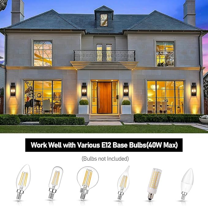 18in Large Outdoor Wall Light Fixtures, Exterior Lighting Fixtures Porch - Image 5