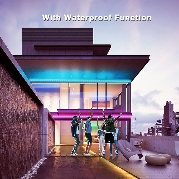 DAYBETTER Outdoor Led Strip Lights Waterproof, Smart Led Light Strips - Image 3