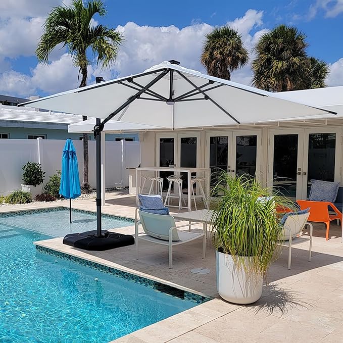 PURPLE LEAF 10 Feet Patio Umbrella by PURPLELEAF
