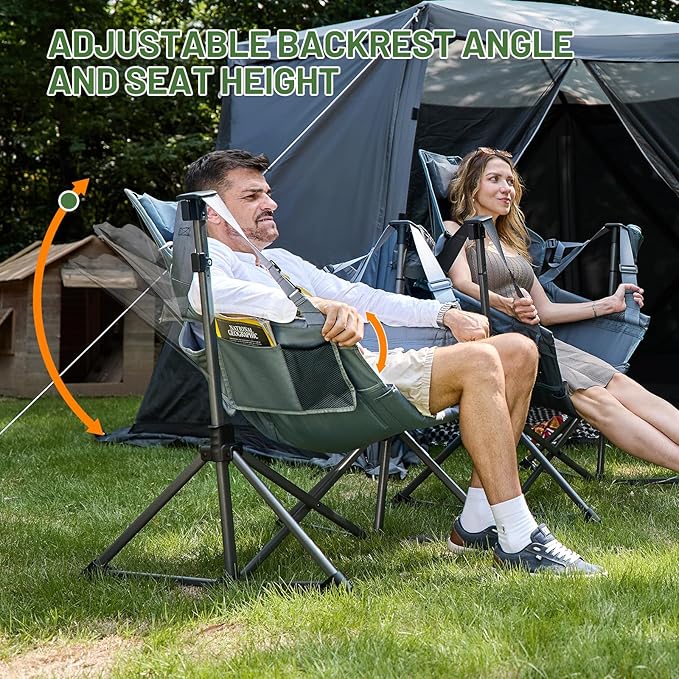 TIMBER RIDGE Hammock Camping Chair, Oversized Swinging Hammock Chair - Image 5