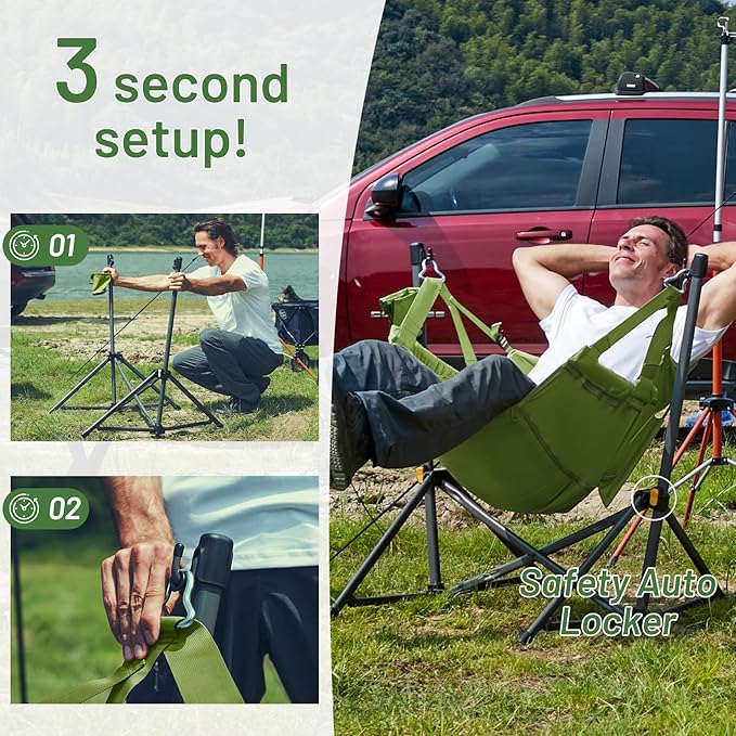 TIMBER RIDGE Hammock Camping Chair - Image 5