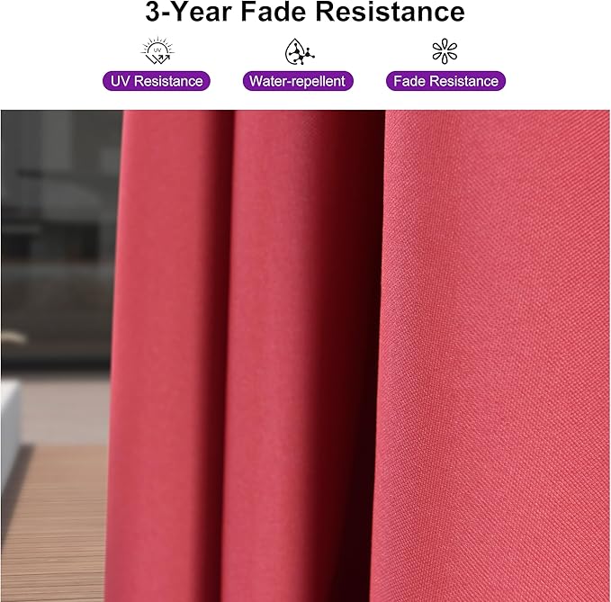 PURPLE LEAF 8' X 8' Patio Umbrella - Image 4