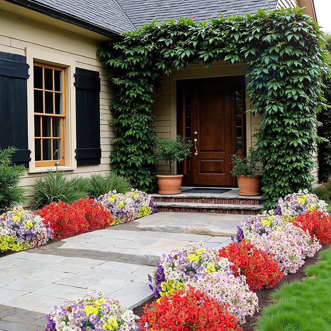 24 Bundles Artificial Pansy Flowers - Image 6