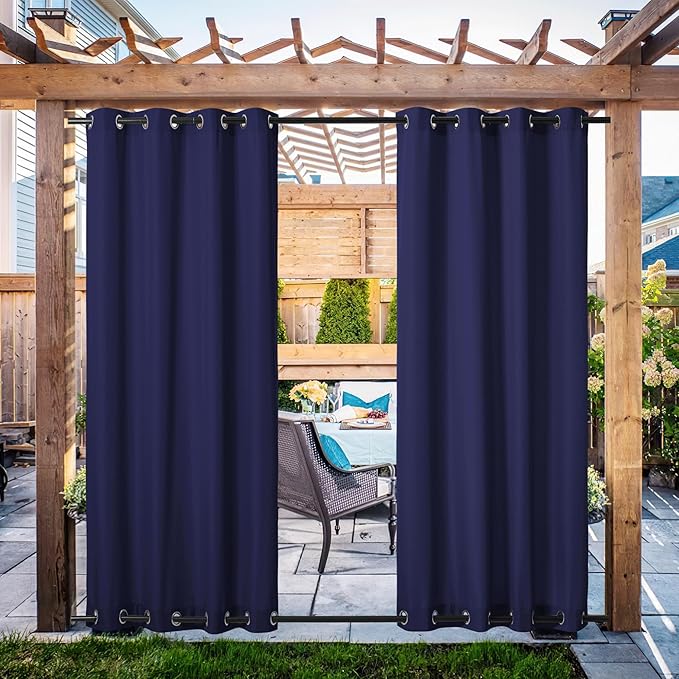 NICETOWN Canvas Outdoor Curtains by NICETOWN
