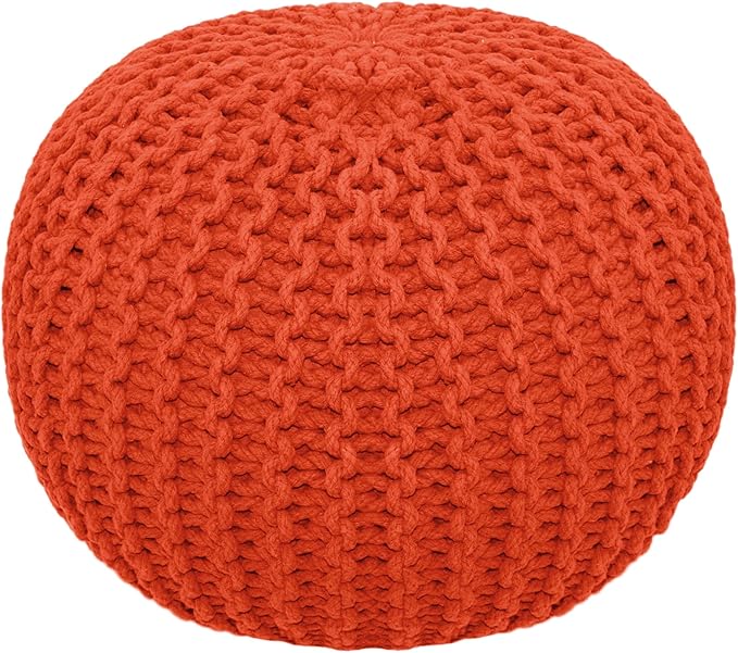 COTTON CRAFT Round Pouf by COTTONCRAFT