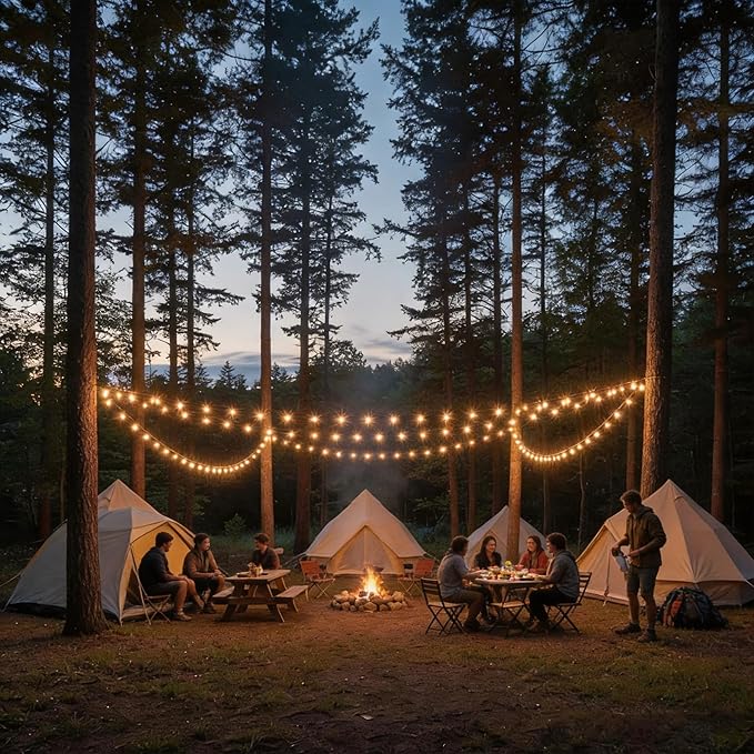 RTTY Classic Series 200FT Outdoor String Lights Expandable System - Image 9