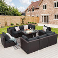NICESOUL 9pcs Patio Furniture Set by NICESOUL