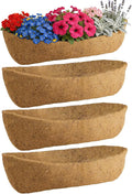 36in Arched Coco Liners for Window Planter Box by ANPHSIN