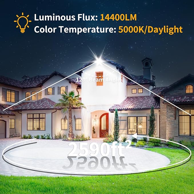 120W LED Flood Light Outdoor - Image 2