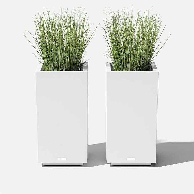 Veradek Block Series Pedestal Planter - Image 9