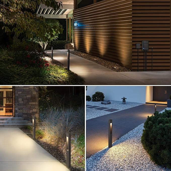 SUNVIE All-In-One LED Low Voltage Landscape Lighting Kit, 3000K Waterproof - Image 4