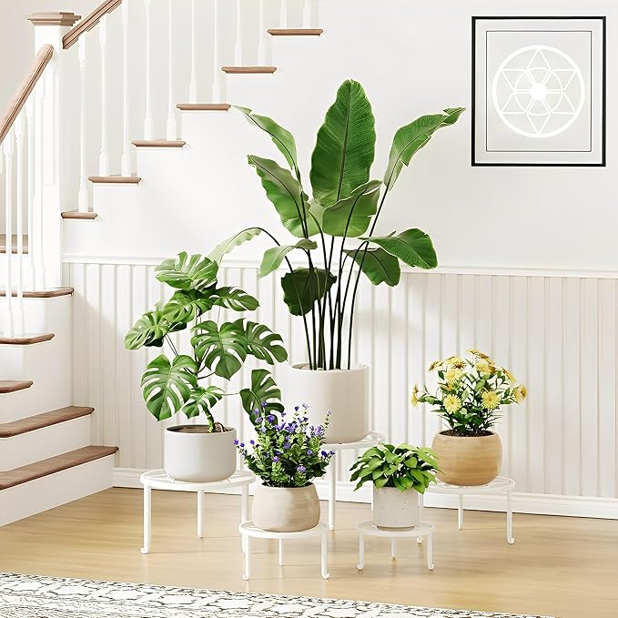 5-Pack Metal Plant Stand for Heavy Potted Plant for Home Indoor and Outdoor by Unknown