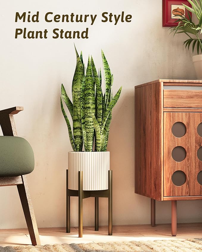 Adjustable Plant Stand Indoor, Bamboo Plant Stand Fits 8 9 10 11 12 Inches - Image 6