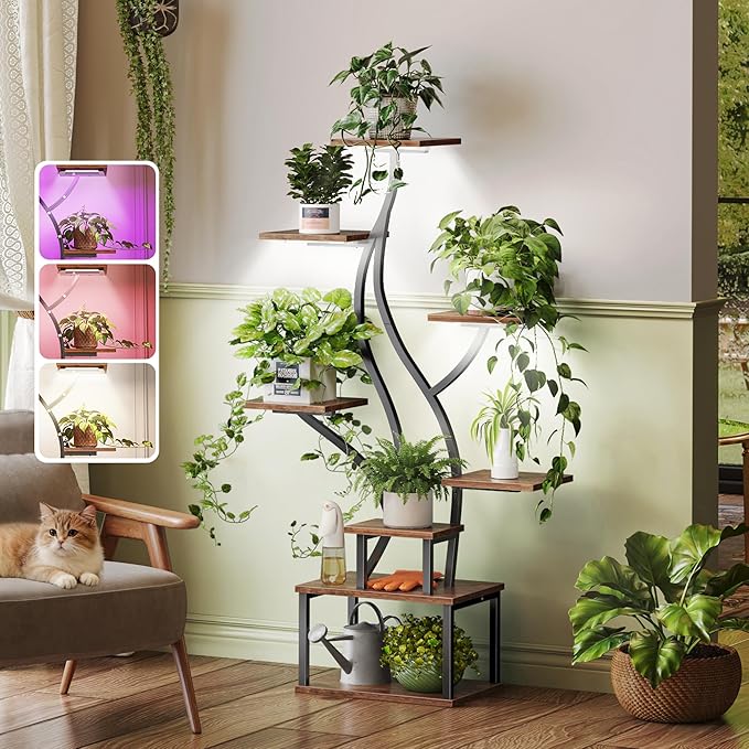 PRAISUN 51.3 Inch Plant Stand by PRAISUN