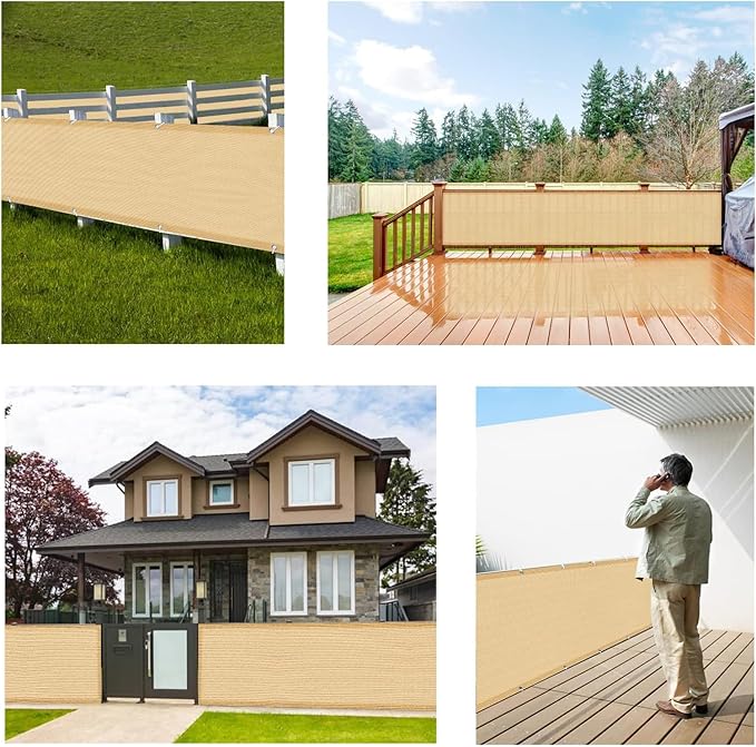 LOVE STORY Balcony Privacy Screen, UV Protection and Weather-Resistant - Image 7