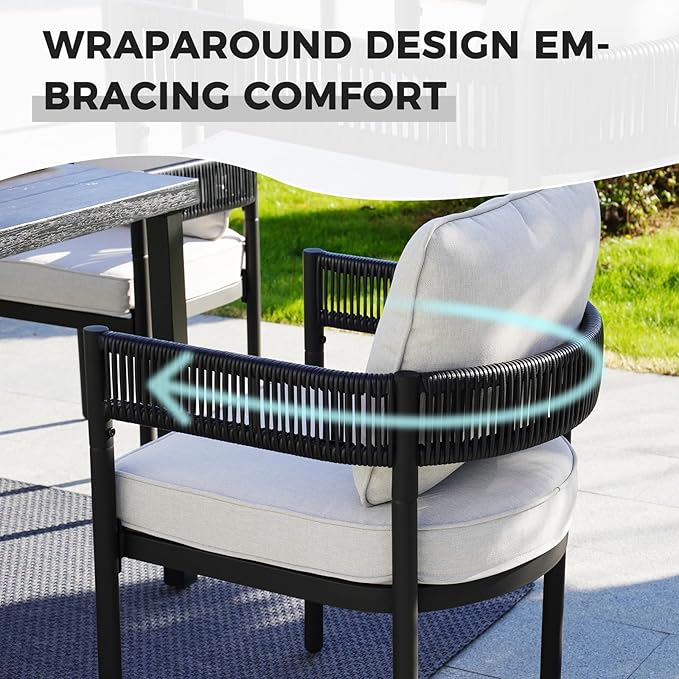 Grand patio 5-Piece Outdoor Dining Set - Image 4