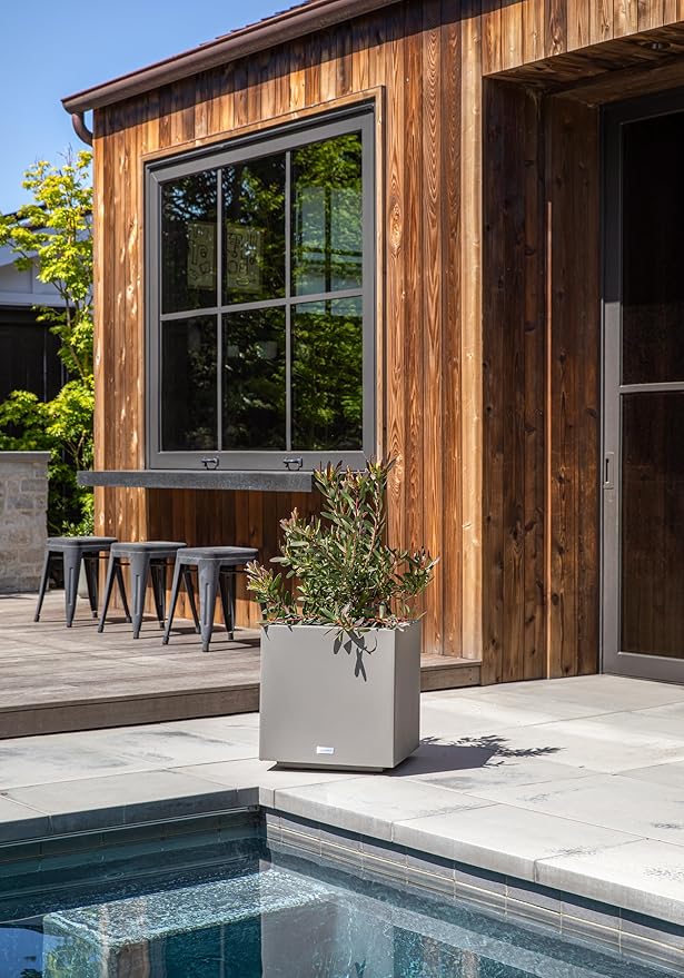 Veradek Block Series Cube Plastic Planter - Image 7