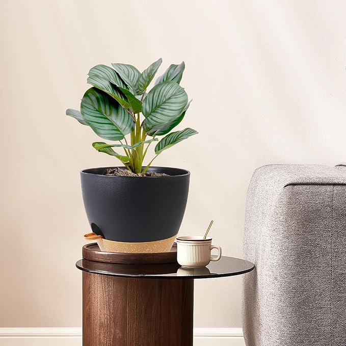 12/10/9 inch Large Self Watering Pots, Plant Pots - Image 6