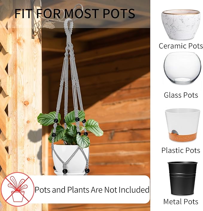 Macrame Plant Hanger - Image 3