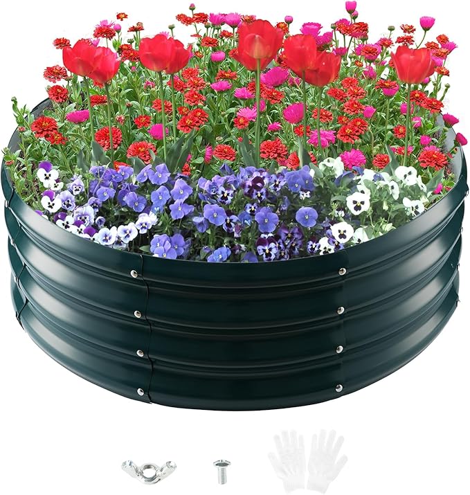 Galvanized Raised Garden Beds for Gardening by Unknown