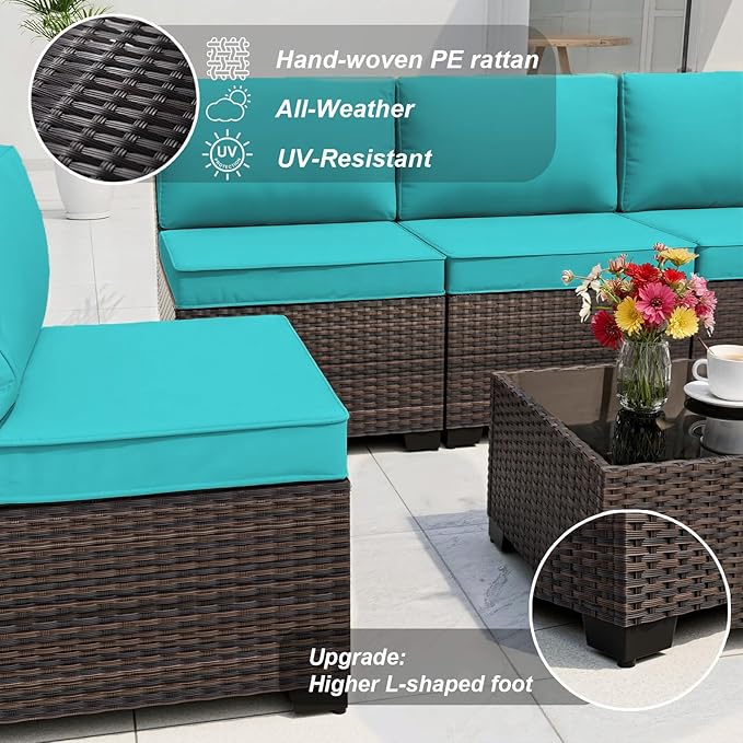 ALAULM Patio Furniture Set - Image 4