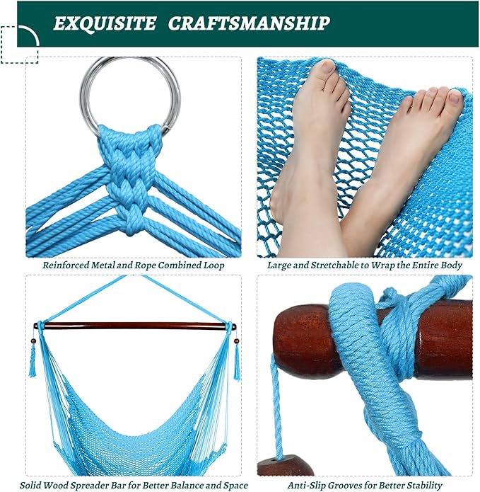 Caribbean Hammock Swing Chair - Image 3