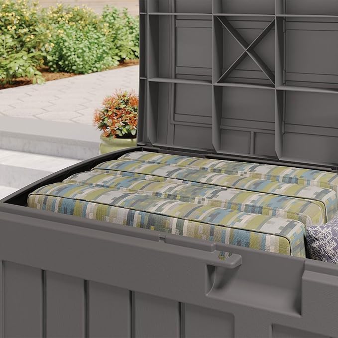 Suncast 50 Gallon Plastic Deck Box - Image 5