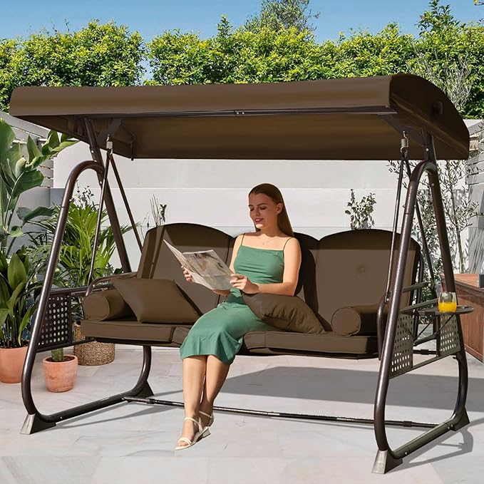 3 in 1 Outdoor Porch Swing by YALISSEY