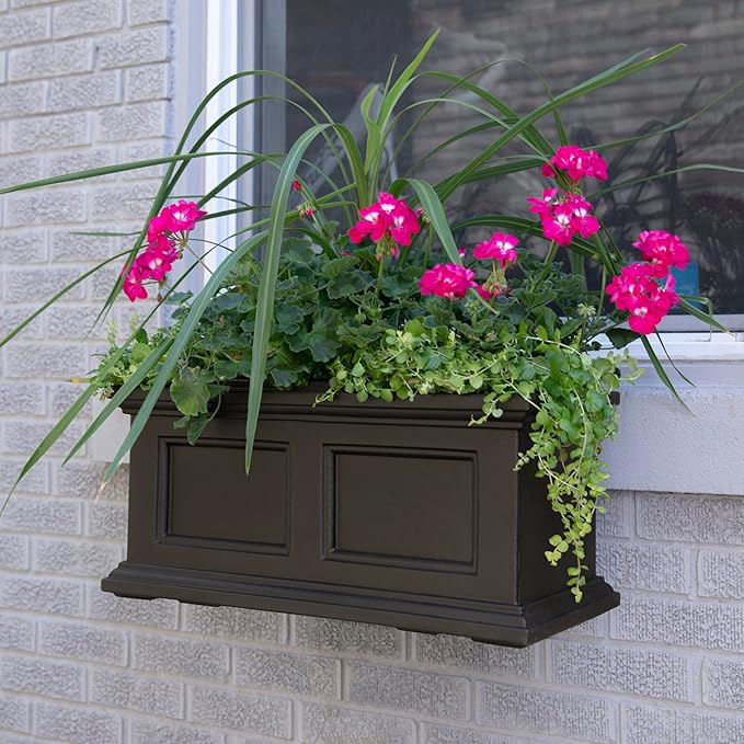Mayne Fairfield 2-Foot Window Box – Self-Watering, Weather-Resistant Planter - Image 8