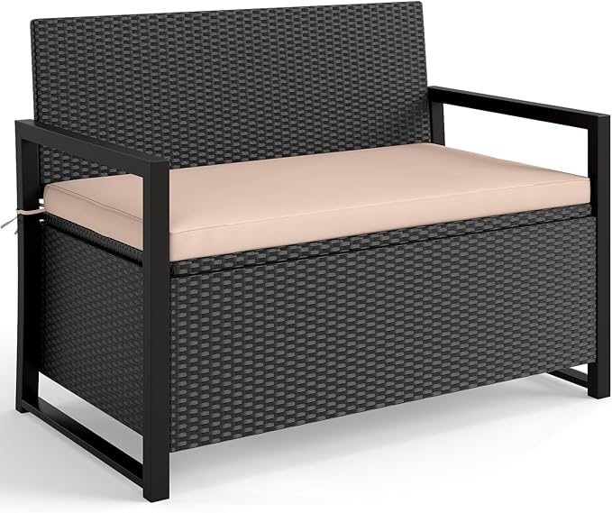 Tangkula 40 Gallon Outdoor Bench by TANGKULA
