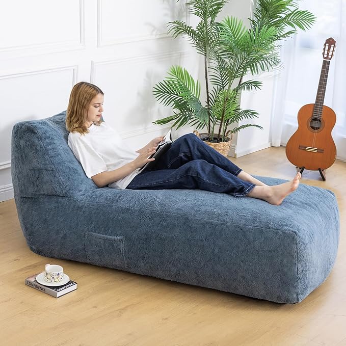 Giant Bean Bag Lounger Chair for Adults by Unknown