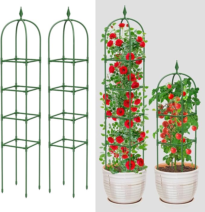 Garden Trellis for Climbing Plants Outdoor & Indoor by MYMULIKEHOME