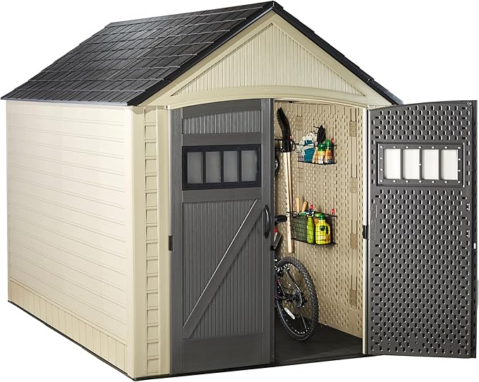 Rubbermaid Resin Outdoor Storage Shed - Image 6
